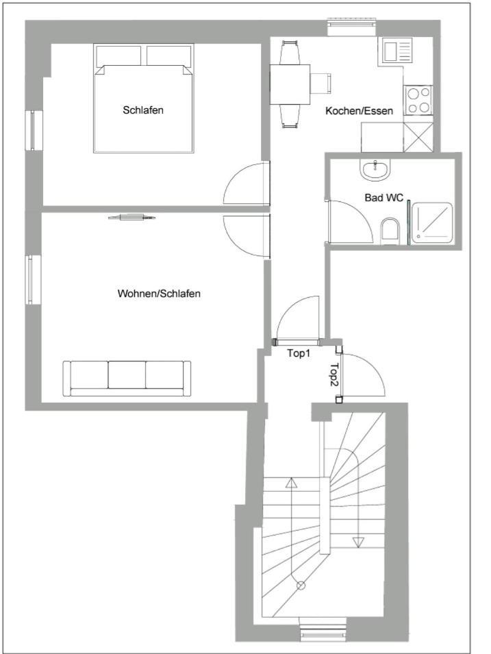 Idyllische Suite In Zentrumsnaehe Mit Parkplatz Top 1 Gmunden Extérieur photo